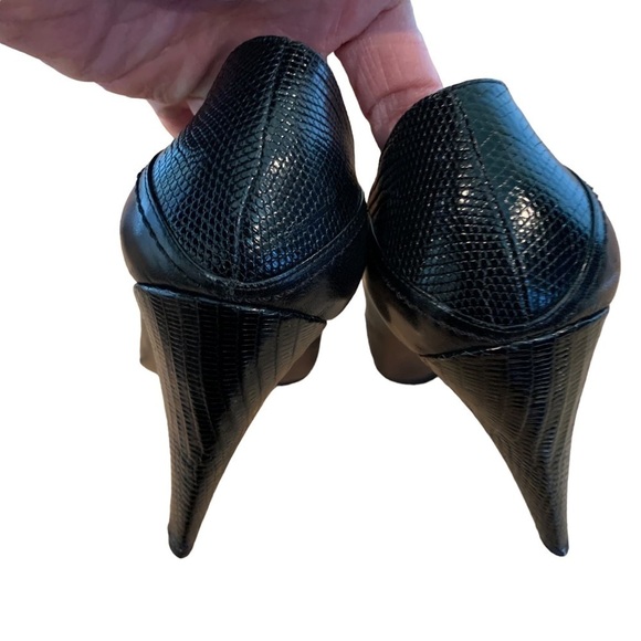 Donna Karen New York made in Italy black heels - Picture 3 of 12